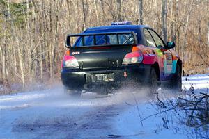 Colin Gleason / Tom Addison Subaru Impreza 2.5RS on SS2, Nemadji Trail West.