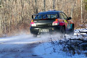 Colin Gleason / Tom Addison Subaru Impreza 2.5RS on SS2, Nemadji Trail West.