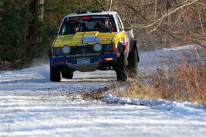 Scott Parrott / Shawn Silewski Chevy S-10 on SS2, Nemadji Trail West.