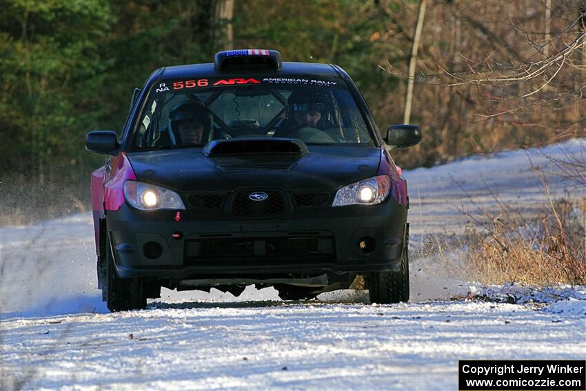 Colin Gleason / Tom Addison Subaru Impreza 2.5RS on SS2, Nemadji Trail West.