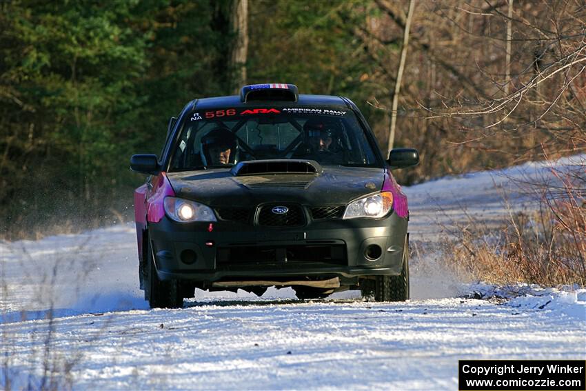 Colin Gleason / Tom Addison Subaru Impreza 2.5RS on SS2, Nemadji Trail West.