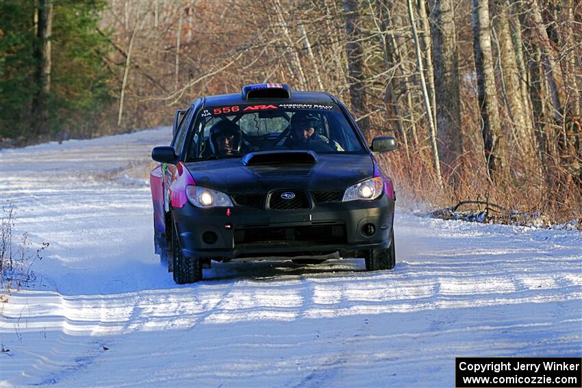 Colin Gleason / Tom Addison Subaru Impreza 2.5RS on SS2, Nemadji Trail West.