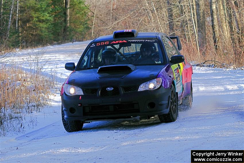 Colin Gleason / Tom Addison Subaru Impreza 2.5RS on SS2, Nemadji Trail West.