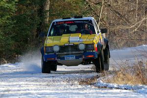 Scott Parrott / Shawn Silewski Chevy S-10 on SS2, Nemadji Trail West.