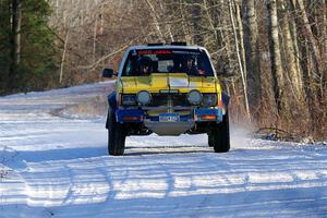 Scott Parrott / Shawn Silewski Chevy S-10 on SS2, Nemadji Trail West.