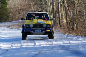 Scott Parrott / Shawn Silewski Chevy S-10 on SS2, Nemadji Trail West.