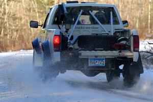 Scott Parrott / Shawn Silewski Chevy S-10 on SS2, Nemadji Trail West.