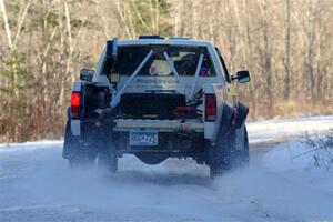 Scott Parrott / Shawn Silewski Chevy S-10 on SS2, Nemadji Trail West.