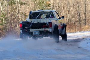 Scott Parrott / Shawn Silewski Chevy S-10 on SS2, Nemadji Trail West.