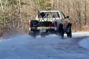 Scott Parrott / Shawn Silewski Chevy S-10 on SS2, Nemadji Trail West.