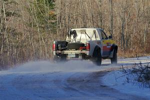 Scott Parrott / Shawn Silewski Chevy S-10 on SS2, Nemadji Trail West.