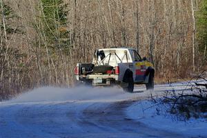 Scott Parrott / Shawn Silewski Chevy S-10 on SS2, Nemadji Trail West.