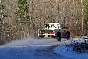 Scott Parrott / Shawn Silewski Chevy S-10 on SS2, Nemadji Trail West.