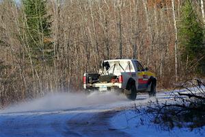 Scott Parrott / Shawn Silewski Chevy S-10 on SS2, Nemadji Trail West.