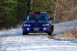 Mark Lietha / Brayden Samis Subaru Impreza 2.5RS on SS2, Nemadji Trail West.