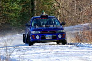 Mark Lietha / Brayden Samis Subaru Impreza 2.5RS on SS2, Nemadji Trail West.