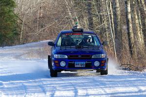 Mark Lietha / Brayden Samis Subaru Impreza 2.5RS on SS2, Nemadji Trail West.