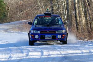 Mark Lietha / Brayden Samis Subaru Impreza 2.5RS on SS2, Nemadji Trail West.