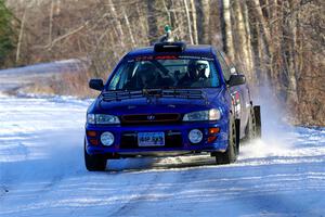 Mark Lietha / Brayden Samis Subaru Impreza 2.5RS on SS2, Nemadji Trail West.