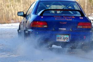 Mark Lietha / Brayden Samis Subaru Impreza 2.5RS on SS2, Nemadji Trail West.