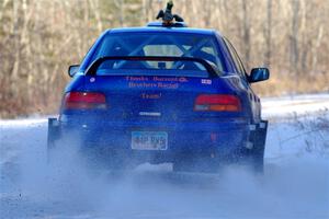 Mark Lietha / Brayden Samis Subaru Impreza 2.5RS on SS2, Nemadji Trail West.