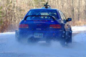 Mark Lietha / Brayden Samis Subaru Impreza 2.5RS on SS2, Nemadji Trail West.