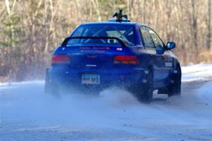 Mark Lietha / Brayden Samis Subaru Impreza 2.5RS on SS2, Nemadji Trail West.