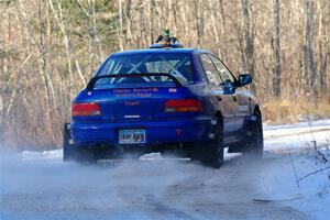 Mark Lietha / Brayden Samis Subaru Impreza 2.5RS on SS2, Nemadji Trail West.