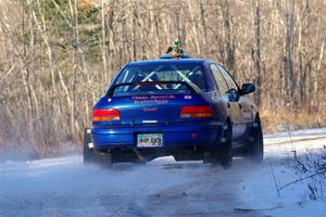 Mark Lietha / Brayden Samis Subaru Impreza 2.5RS on SS2, Nemadji Trail West.