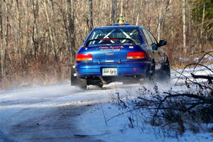 Mark Lietha / Brayden Samis Subaru Impreza 2.5RS on SS2, Nemadji Trail West.