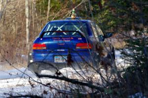 Mark Lietha / Brayden Samis Subaru Impreza 2.5RS on SS2, Nemadji Trail West.