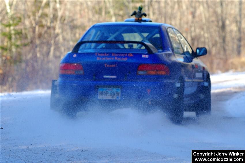 Mark Lietha / Brayden Samis Subaru Impreza 2.5RS on SS2, Nemadji Trail West.