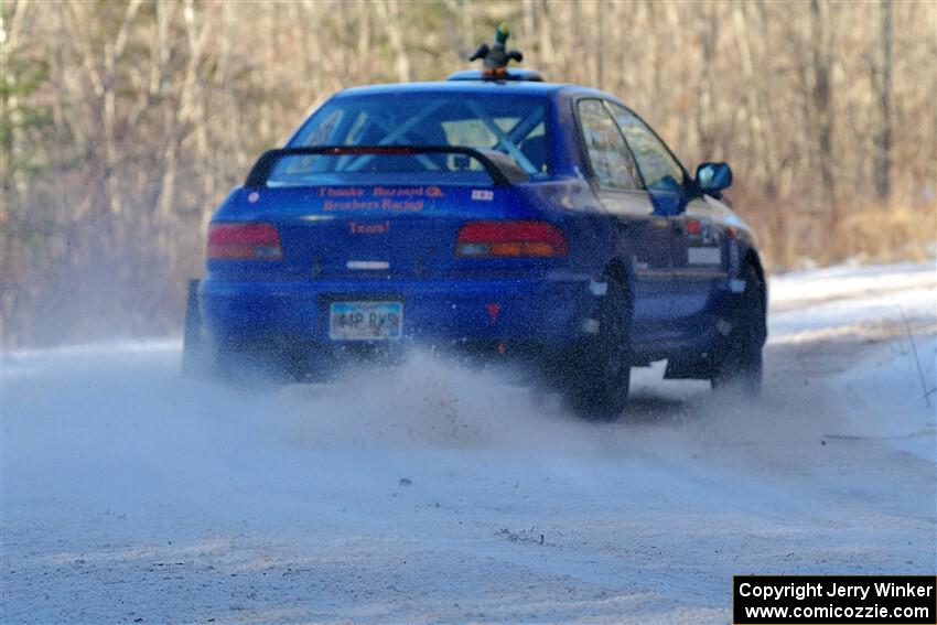 Mark Lietha / Brayden Samis Subaru Impreza 2.5RS on SS2, Nemadji Trail West.