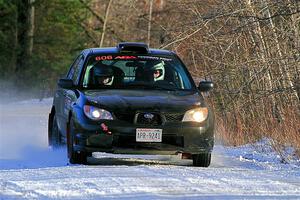 Jonah Becken / Peyton Reece Subaru Impreza 2.5i on SS2, Nemadji Trail West.