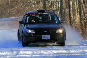 Jonah Becken / Peyton Reece Subaru Impreza 2.5i on SS2, Nemadji Trail West.