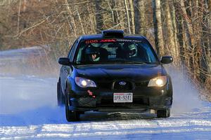 Jonah Becken / Peyton Reece Subaru Impreza 2.5i on SS2, Nemadji Trail West.