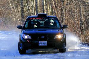 Jonah Becken / Peyton Reece Subaru Impreza 2.5i on SS2, Nemadji Trail West.