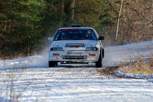 Peyton Goldenstein / Brent Lucio Honda CRX Si on SS2, Nemadji Trail West.