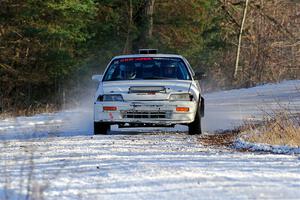 Peyton Goldenstein / Brent Lucio Honda CRX Si on SS2, Nemadji Trail West.