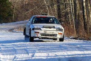 Peyton Goldenstein / Brent Lucio Honda CRX Si on SS2, Nemadji Trail West.