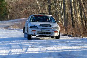 Peyton Goldenstein / Brent Lucio Honda CRX Si on SS2, Nemadji Trail West.