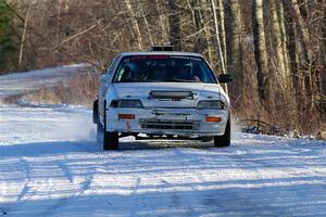 Peyton Goldenstein / Brent Lucio Honda CRX Si on SS2, Nemadji Trail West.