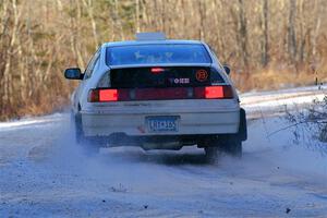 Peyton Goldenstein / Brent Lucio Honda CRX Si on SS2, Nemadji Trail West.