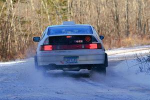 Peyton Goldenstein / Brent Lucio Honda CRX Si on SS2, Nemadji Trail West.