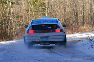 Peyton Goldenstein / Brent Lucio Honda CRX Si on SS2, Nemadji Trail West.