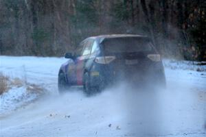 Silas Himes / Aleut Hatfield Subaru WRX STi on SS3, Eastbound Again.