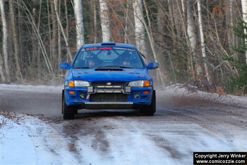 Connor Himes / Elliot Prusi Subaru Impreza on SS3, Eastbound Again.