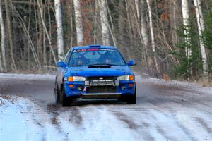 Connor Himes / Elliot Prusi Subaru Impreza on SS3, Eastbound Again.