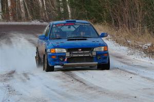 Connor Himes / Elliot Prusi Subaru Impreza on SS3, Eastbound Again.