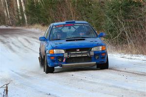 Connor Himes / Elliot Prusi Subaru Impreza on SS3, Eastbound Again.